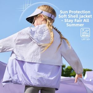 ASK JUNIOR | UV Protection Lightweight Cool Girls Jacket