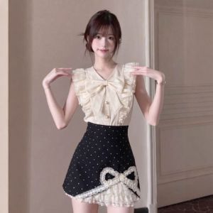 CHANGTONG | Bộ Trang Phục Nữ Tính & Sang Trọng 2 Món cho OOTD Mùa Hè