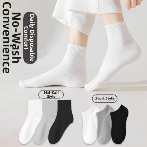JIEBAOROU | Disposable Breathable Soft Cotton Socks