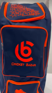 CB Cricket Duffle Kit Bag with Wheels Fully Padded Backpack 2 Bat Holder and Shoe Compartment