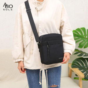 ABOSOLE Mens Shoulder Bag Waterproof Messenger Bag Fashion Travel Bag Business Bag Phone Bag Large Capacity Cross Body Bag Lightweight Casual Bag Fashion Leisure Sport Street Bag for College Student