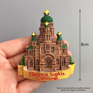 Tourist Refrigerator Magnet St. Sophia Cathedral Souvenir