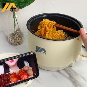 YATT Panci Listrik serbaguna / Multifungsi Anti Lengket 15 liter + holder hp 450W