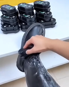 Double-Sided Sponge Leather Shoe Polish Multifunctional Colourless Wax Brush Maintenance Care Polishing Handy Tool Shoes