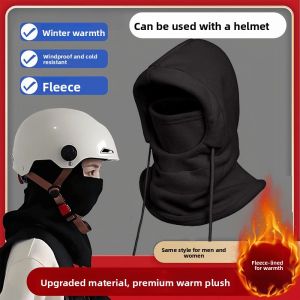 Winter Cycling Warm Hat with Face Mask for Men and Women