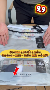 Quần Lót Nam Boxer Thun Lạnh TUTO5 Menswear - Quần Sịp Đùi Cotton Nhật Bản Cao Cấp - BX01