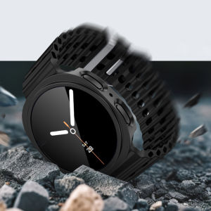 Case For Samsung Galaxy watch 8 44mm 40mm Screen Protector Tempered Glass+PC Bumper Cover Galaxy watch 8 Protective Accessories