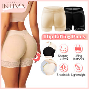 INTIMA Women Butt Lifter Panties Buttocks Lift Hip Body Shaper Lift Up Enhance Hip UWith Sponge Padding
