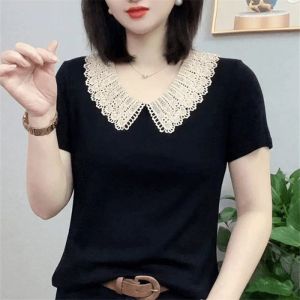 HUAXUNRAN | Áo Thun Tay Ngắn Mới Thời Trang cho Phụ Nữ Kích Cỡ Lớn