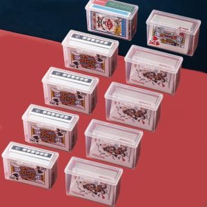 MRUN | Transparent Plastic Playing Card Storage Box