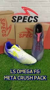 Sepatu Sepak Bola Specs LS OMEGA FG META CRUSH PACK Black Irridencent Diva Pink