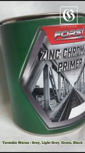 Cat Besi Anti Karat Zynchromate Zinchromate FORST Light Grey 1kg