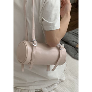 Fashionable Red Underarm Bag Womens Handbag Single Shoulder Bag Retro Style Pillow Bag Wedding Bag Korean Style PU Leather