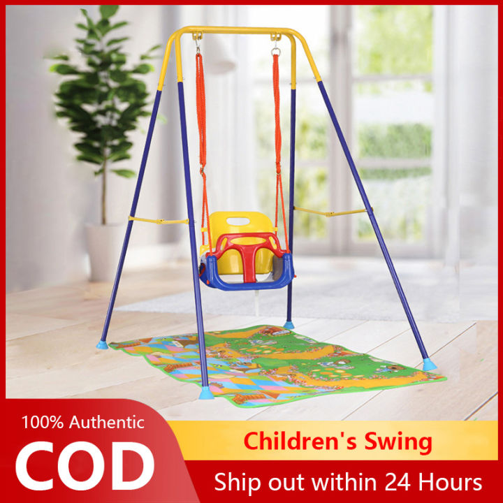 Children Swing Rocking Chair Hammocks Outdoor Baby Swing Stand Lazada PH