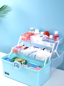 Tackle Box medical Family First Aid Kit Box Plastic medicine box organizer Medicine Kit Box