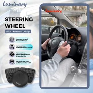 HANDLE STIR MOBIL UNIVERSAL STEERING WHEEL KNOB ORIGINAL