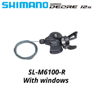 SHIMANO | SHIMANO DEORE XT SLX SL M6100 M7100 M8100 Shifter Lever Right 12Speed Left 2Speed for Mountain Bike MTB Bicycle Original Parts