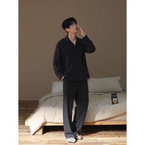 me home wear | Đồ Mặc Nhà Dài Tay Flannel Ấm Áp Cho Đôi Mùa Đông