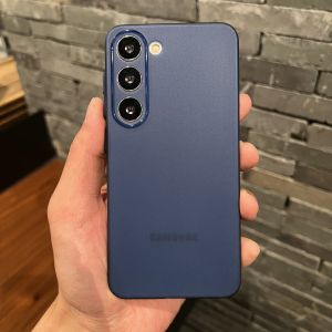 Ultra-Thin Frosted Deep Sea Blue Silicone Soft Shell Full-Coverage Anti-Fingerprint Samsung S23U Phone Case Galaxy S24Ultra Protection