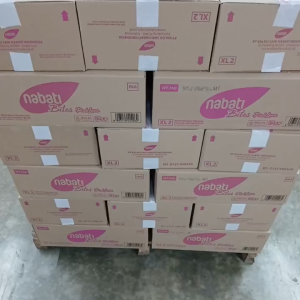 Nabati Kaleng 287 Gram 1 Dus Isi 6 Richeese Nabati Bite Wafer Coklat Keju