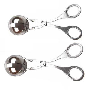 Thịt & gia cầm dụng cụ nhà bếp thép không gỉ cá Balls Maker Non-Slip thịt viên clip cho dễ dàng nấu ăn