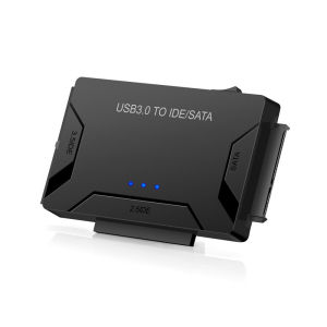 Congdi | USB3.0 To IDE SATA Hard Disk Adapter External Hard Drive Reader For 2.5"3.5" IDE SATA HDD SSD CD‑ROM Data For Desktop Laptop