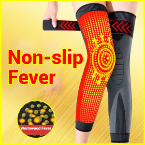 LAYOTO 1 Pair Extended Strap Wormwood Knee Pads for Sports Knee Protection Outdoor Fitness Basketball Running Gear