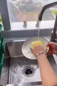 LE Keranjang Piring Rak Cuci Piring Westafel Rak Pengering Piring Plastik Minimalis Serbaguna