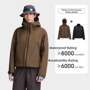 BOSIDENG | Waterproof Breathable 3-in-1 Jacket