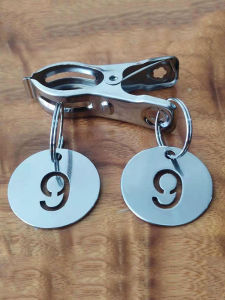 Customized Spicy Hot Call Clip Number Card High Temperature Resistant Stainless Steel Number Plate Anti-Rust Metal Plate Cut Out Lettering