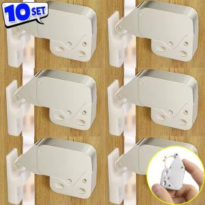Mini Touch Latch Automatic Spring Catch For Push To Open Cupboard Wardrobe Cabinet Door Hook Lock Elephant Trunk Lock Hardware