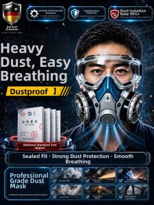 Heavy Dust Protection Mask for Easy Breathing Against Industrial Coal and Grinding Dust