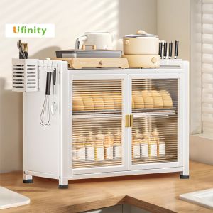 Lifinity【2025 New】Large 2/3 Layers Stainless Steel 304 Dish Rack Dish Drainer Rack Kitchen Racks Organizer