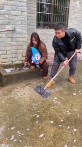 20/30CM Heavy Duty Stainless Steel Floor Wire Brush Accessories Household Indoor Outdoor Simple Room Stains Scrubber Stain Remover Cleaning Broom Head