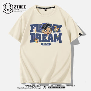 American Style Short Sleeve T-Shirt Mens New 2025 Trend Summer Pure Cotton Body Shirt Retro Hip Hop Half Sleeve Casual Wear