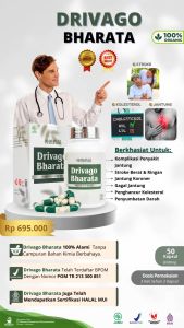Obat Jantung Koroner, Obat Kolesterol Tinggi, dan Obat Stroke: Drivago Bharata Premium