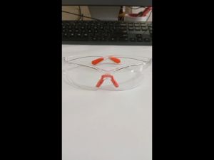 Kacamata Bening Kombinasi Orange