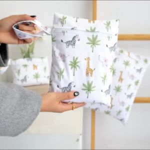Elinfant 3PCS Travel Wash Cosmetic Bag Waterproof Diaper Bag Portable Storage Bag