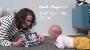 Taf Toys หนังสือผ้า หนังสือกิจกรรม Koala Tummy-time Book หนังสือ เสริมพัฒนาการ 0 เดือน ขึ้นไป