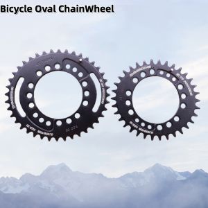 FOURIERS Oval Bicycle Chain Wheel MTB 11Speed BCD 96MM Bike Chain Ring Crankset 34-44T