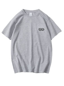 Áo Thun Cotton Tay Ngắn in Hình Mèo Và Chó Cổ Tròn Mùa Hè Thường Ngày Thoáng Khí Thoải Mái Cho Thanh Thiếu Niên Và Người Trung Niên