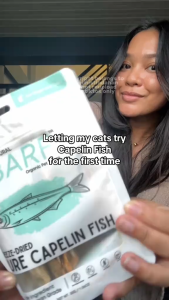 Luscious Recipe Freeze Dried Capelin Fish Treats Appetite Booster Meal Toppers For Dogs & Cats Pure Meat Organic