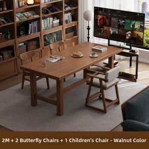 DONGMU | Open Study Long Wooden Desk