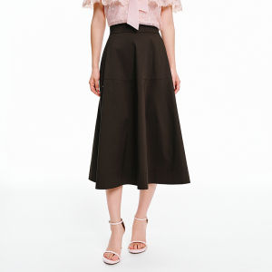 Koradior | Versatile Work Wearable Mid-Length Skirt