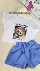 Setelan Baju Anak Cewek LABUBU CEWEK 1-4 Tahun / Baju Anak Perempuan Berkualitas