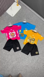 PAKET ( 3 STEL ) Setelan Anak Baju Distro Monky D Luffy Roblox Anak Laki Laki Perempuan Usia 1-9 Tahun