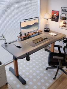 Electric Adjustable Height Table Smart with Power Strip