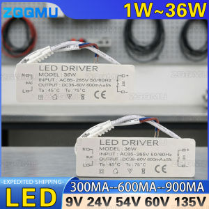 LED Driver 3W 5W 7W 9W 12W 20W 30W Constant Current Power Supply 36W 18W Transformer For DIY Home Lighting Chandelier Downlight