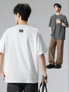 Wood soon | Solid Color Loose T-Shirt