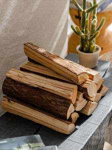 Wabi Sabi Style Christmas Decoration Firewood for Heating and Decorating